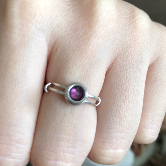 Alex & Ani amethyst ring - Picture 3 of 4
